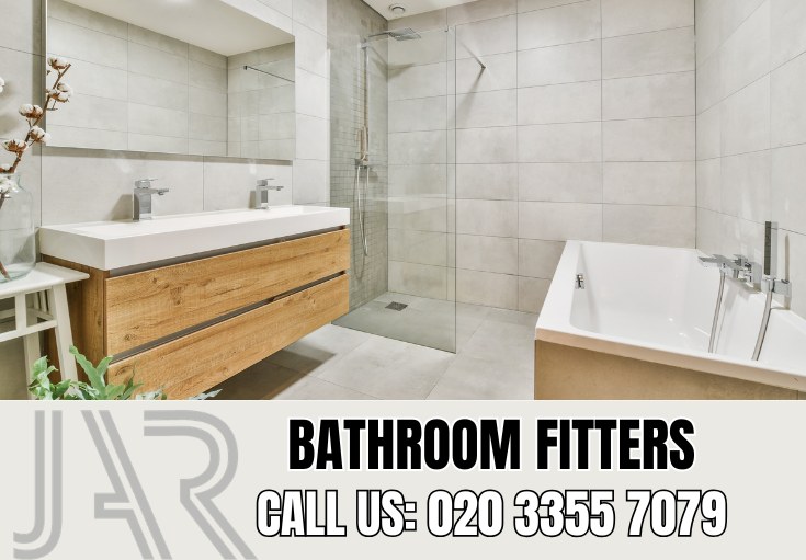 Bathroom installation in Theobald's Road