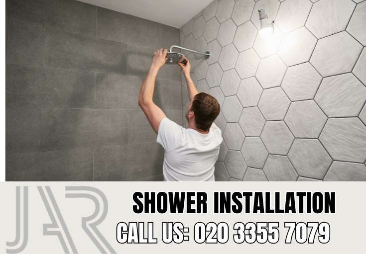 Shower Installation by Holborn Bathroom Fitters